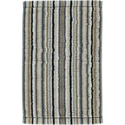 Cawö Cawo Lifestyle Streifen Gastendoekje 7048 Kiezelsteen-37 30x50