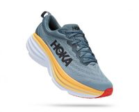 Hoka Bondi 8 hardloopschoenen zilver/grijs heren 44 2-3 - thumbnail