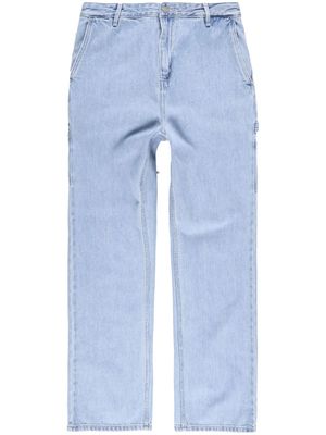Carhartt WIP jean droit à taille haute - Bleu