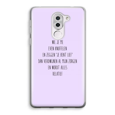 Relatief: Honor 6X Transparant Hoesje
