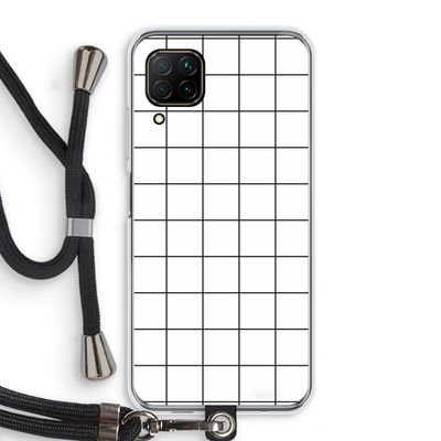 Rooster: Huawei P40 Lite Transparant Hoesje met koord