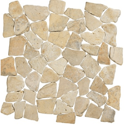 Terre d&apos;Azur Stone Palladiana Tan Flat 30x30 cm