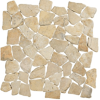 Terre d&apos;Azur Stone Palladiana Tan Flat 30x30 cm