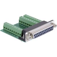 Delock Adapter 65317 D-sub female connector 180 ° Aantal polen: 25, 27 1 stuk(s) Delock Adapter 65317 D-sub female connector 180 ° Aantal polen: 25, 27 1 stuk(s)