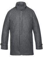 Norwegian Wool manteau à garnissage en duvet - Gris - thumbnail