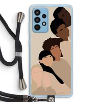 Sweet creatures: Samsung Galaxy A52 Transparant Hoesje met koord