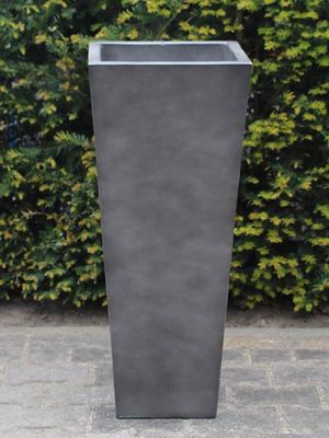 Bloembak fiber cement 76*32 cm. antraciet