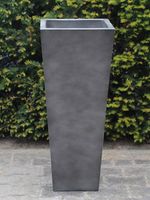 Bloembak fiber cement 76*32 cm. antraciet