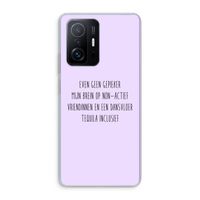 Tequila: Xiaomi 11T Pro Transparant Hoesje