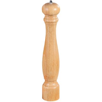 Kesper Pepermolen of zoutmolen - lichtbruin - hout - 40 x 7 cm