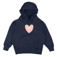 Hoodie voor kinderen bedrukken - Navy - 6 jaar