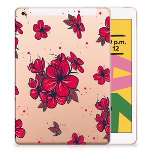 Apple iPad 10.2 | iPad 10.2 (2020) | 10.2 (2021) Siliconen Hoesje Blossom Red