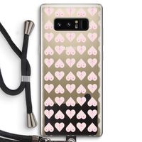 Ass 'n Titties: Samsung Galaxy Note 8 Transparant Hoesje met koord
