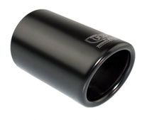 Ulter Sport uitlaatsierstuk Curve 40 60 mm 12 cm RVS zwart - thumbnail