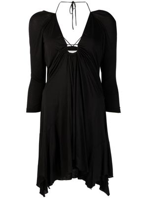 ISABEL MARANT robe courte à dos nu - Noir