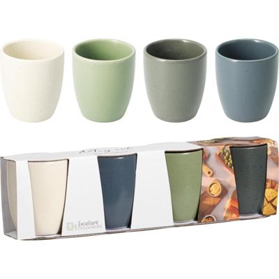 Excellent Houseware Beker set van 4 stuks Excellent Houseware Beker set van 4 stuks