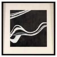 Muurkunst Jozra (Zwart/wit)