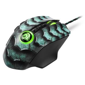 Sharkoon Drakonia II gaming muis PixArt 3360, 100 - 15000 dpi, RGB led