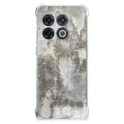 OnePlus 10 Pro Anti-Shock Hoesje Beton Print