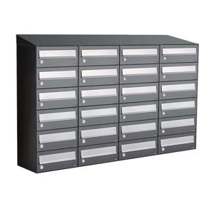 Allux Hive Set 4-Breed, 6-Hoog Met Dak Antraciet - 40030065_4x6d