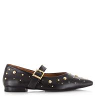 Babouche - Celina ballerina&apos;s zwart Leer Dames