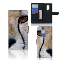 OnePlus 8 Pro Telefoonhoesje met Pasjes Cheetah - thumbnail