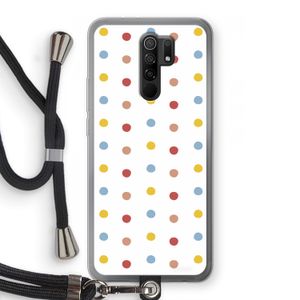 Bollen: Xiaomi Redmi 9 Transparant Hoesje met koord