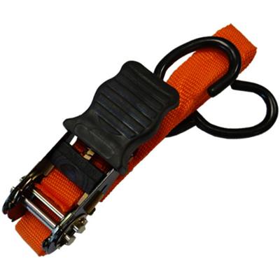 Spanband profi - oranje - polyester/rubber - 4,5 m - ratel