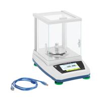 Precisiebalans - 300 g / 0.001 g - Ø 98 mm - LCD-aanraakscherm - groot glazen windscherm