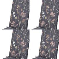 Kussen hoog universeel ca. 120x50 cm Donna grey canvas Eco plus natural outdoor finishing (4 stuks) Madison - Madison