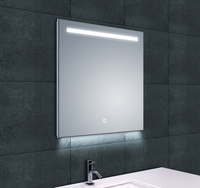 Sub Ambi One spiegel 60x60 cm met dimbare LED-verlichting en spiegelverwarming