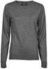 Tee Jays TJ6006 Women´s Crew Neck Sweater - Grey Melange - M