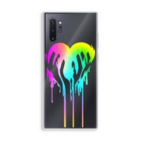 Hold My Heart: Samsung Galaxy Note 10 Plus Transparant Hoesje