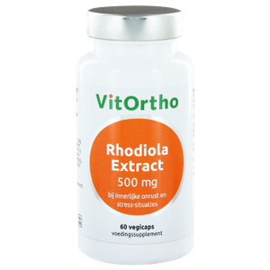 Vitortho Rhodiola Extract 500mg Capsules 60st