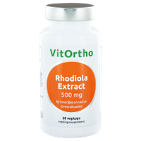 Vitortho Rhodiola Extract 500mg Capsules 60st