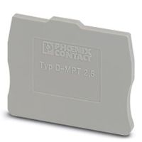 D-MPT 2,5  (50 Stück) - End/partition plate for terminal block D-MPT 2,5 - thumbnail