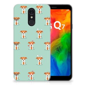 LG Q7 TPU Hoesje Pups