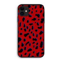 Red Leopard: iPhone 11 Biologisch afbreekbaar hoesje