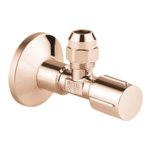 GROHE hoekstopkraan knel 1/2x3/8 m. metalen greep warm sunset 22037DA0