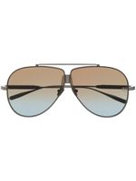 Valentino Eyewear lunettes de soleil Rockstud à monture aviateur - Noir