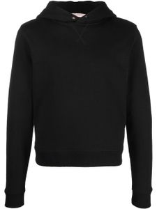 Valentino Garavani hoodie en coton à détail Rockstud - Noir