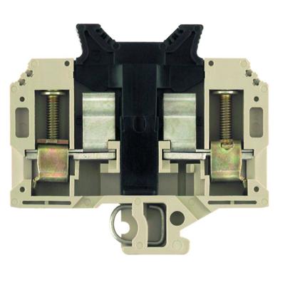 Weidmüller 0501500000 Zekering-serieklem Schroeven Donkerbeige 20 stuk(s)