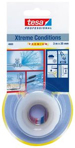 tesa PREMIUM 04600-00000-00 Afdichtingstape tesa Professional Xtreme Conditions Transparant (l x b) 3 m x 25 mm 1 stuk(s)