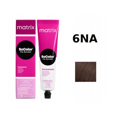 Matrix SoColor Pre-Bonded Permanent Crème Haarkleur Kleuring 90ml - 06NA Dark Blonde Neutral Ash