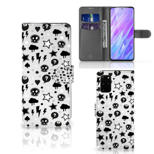 Telefoonhoesje met Naam Samsung Galaxy S20 Plus Silver Punk