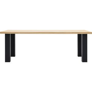 Eettafel Aspen met 4 metalen poten