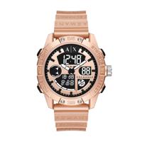 Horlogeband Armani AX2967 Rubber Rosé 24mm