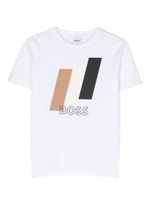 BOSS Kidswear t-shirt à logo imprimé - Blanc - thumbnail