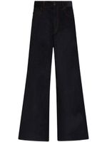Marni pantalon évasé en velours côtelé - Bleu