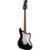 Squier Paranormal Rascal Bass HH IL Mystic Black elektrische basgitaar